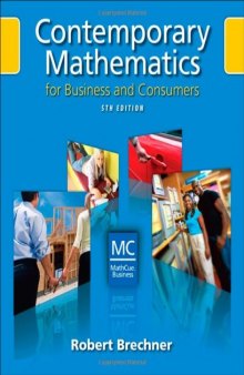 Contemporary Mathematics for Business and Consumers, 5th Edition (with Student Resource CD with MathCue.Business)  