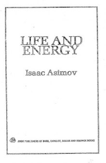 Life and energy