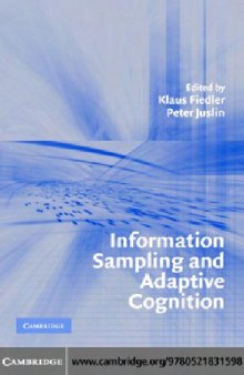 Information Sampling and Adaptive Cognition