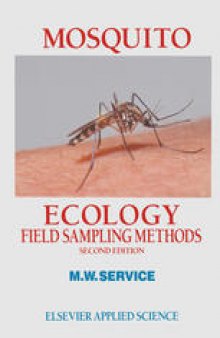 Mosquito Ecology: Field Sampling Methods