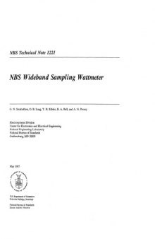 NBS Wideband Sampling Wattmeter