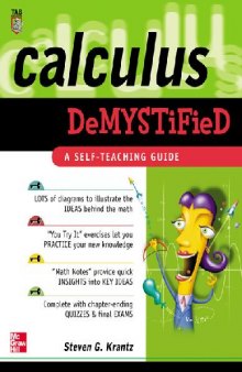 Calculus demystified.A self-teaching guide