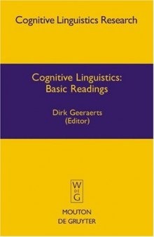 Cognitive Linguistics – Basic Readings
