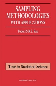 Sampling Methodologies with Applications (Texts in Statistical Science)