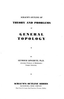 Schaum's - general topology