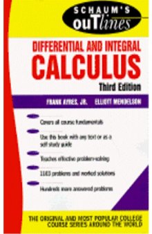 Schaum's Calculus