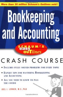 Schaum's Easy Outline Bookkeeping and Accounting