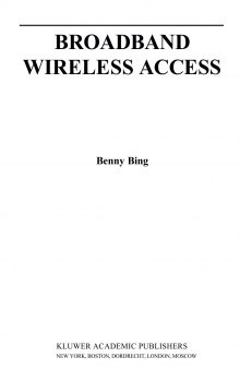 Broadband Wireless Access 