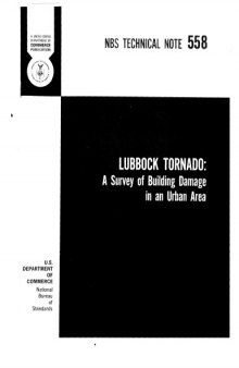 Lubbock Tornado: A Survey of Building Damage in an Urban Area