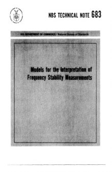 Models for the Interpretation of Frequency Stability Measurements