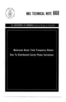 Molecular Beam Tube Frequency Biases Due To Distributed Cavity Phase Variations