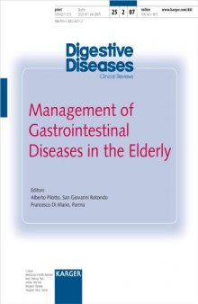 Management of Gastrointestinal Diseases in the Elderly