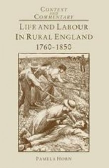 Life and Labour in Rural England, 1760–1850
