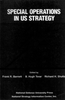 Special Operations In US Strategy