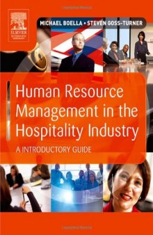 Human Resource Management in the Hospitality Industry, Eighth Edition: An Introductory Guide