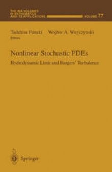 Nonlinear Stochastic PDEs: Hydrodynamic Limit and Burgers’ Turbulence