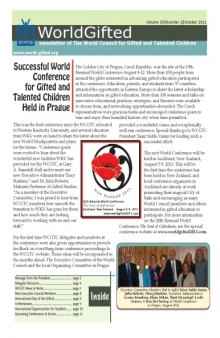 World Gifted Newsletter of the World Councilfor Gifted and Talented Children