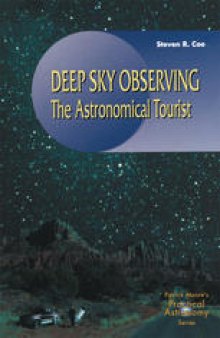 Deep Sky Observing: The Astronomical Tourist