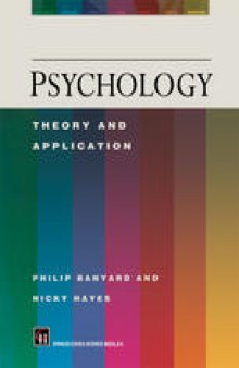 Psychology: Theory and Application