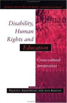 Disability, Human Rights and Education (Disability, Human Rights and Society)  