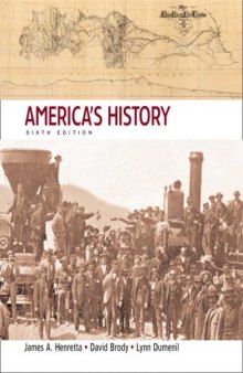 America's History : Combined Edition , Sixth Edition    