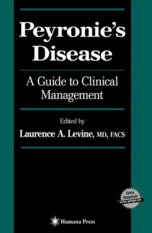 Peyronie's Disease: A Guide to Clinical Management (Current Clinical Urology)