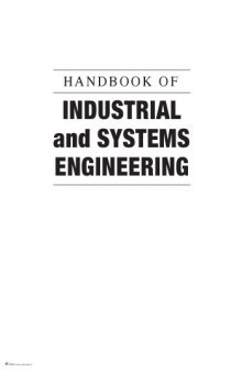 Handbook of industrial and systems engineering