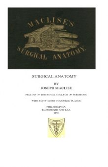 Surgical anatomy