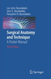 Surgical Anatomy and Technique: A Pocket Manual 