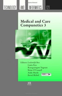 Medical And Care  3 (Studies in Health Technology and Informatics) (Studies in Health Technology and Informatics)