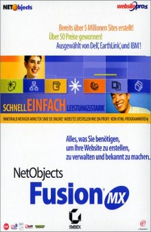 Netobjects FusionMX - Erstellen von Websites - Handbuch