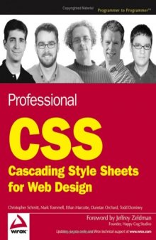 Professional CSS. Cascading Style Sheets for Web Design
