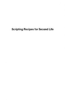 Scripting Recipes for Second Life