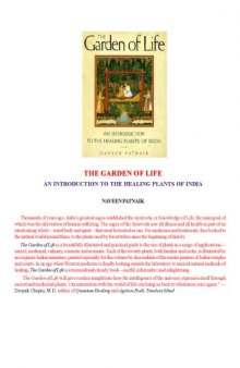 The Garden of Life: An Introduction to the Healing Plants of India