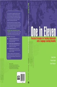 One in Eleven: Teaching Adolescents With a Language Learning Disability