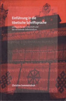 Einführung in die Tibetische Schriftsprache