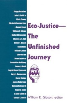 Eco-Justice: The Unfinished Journey