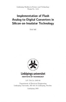 Implementation of flash analog-to-digital converters in silicon-on-insulator technology