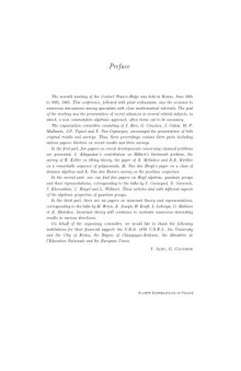 Algèbre non commutative groupes quantiques et invariants: Septième Contact Franco-Belge, Reims