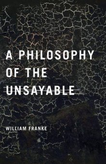 A philosophy of the unsayable