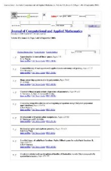 Numerical analysis 2000. Approximation theory