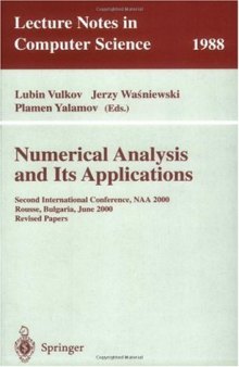 Numerical Analysis and Its Applications: Second InternationalConference, NAA 2000 Rousse, Bulgaria, June 11–15, 2000 Revised Papers
