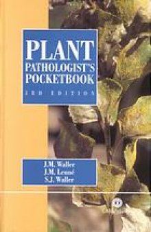 Plant pathologist's pocketbook