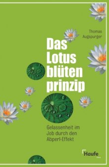 Das Lotusblütenprinzip: Gelassenheit im Job durch den Abperl-Effekt