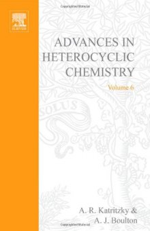 Advances in Heterocyclic Chemistry