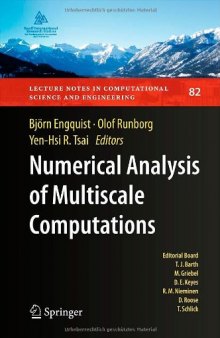 Numerical Analysis of Multiscale Computations: Proceedings of a Winter Workshop at the Banff International Research Station 2009