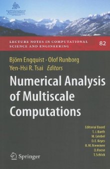 Numerical Analysis of Multiscale Computations: Proceedings of a Winter Workshop at the Banff International Research Station 2009 