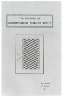 The braiding of column-coded regular knots
