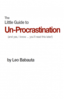 The Little Guide to Un-Procrastination