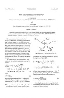 Physics Letters B vol 72 